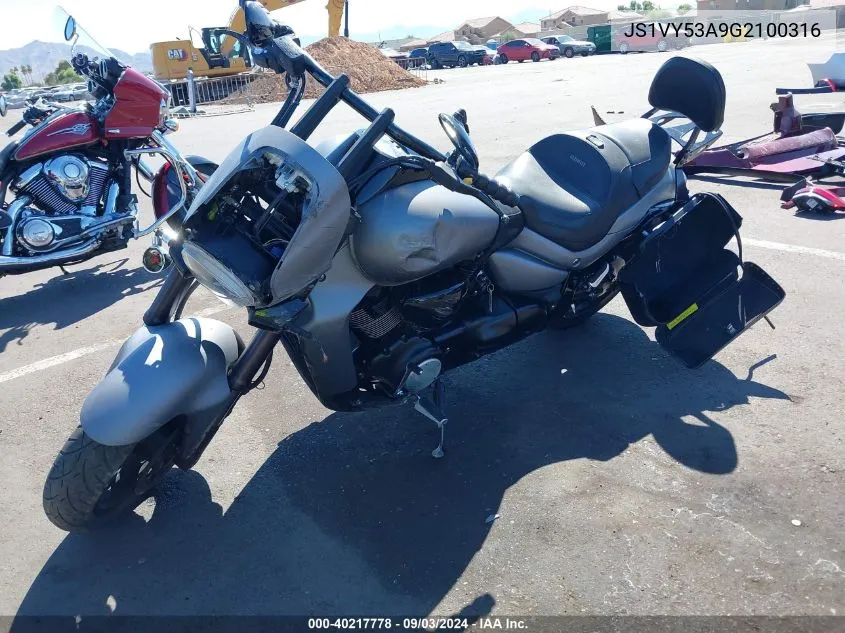 2016 Suzuki Vzr1800 VIN: JS1VY53A9G2100316 Lot: 40217778