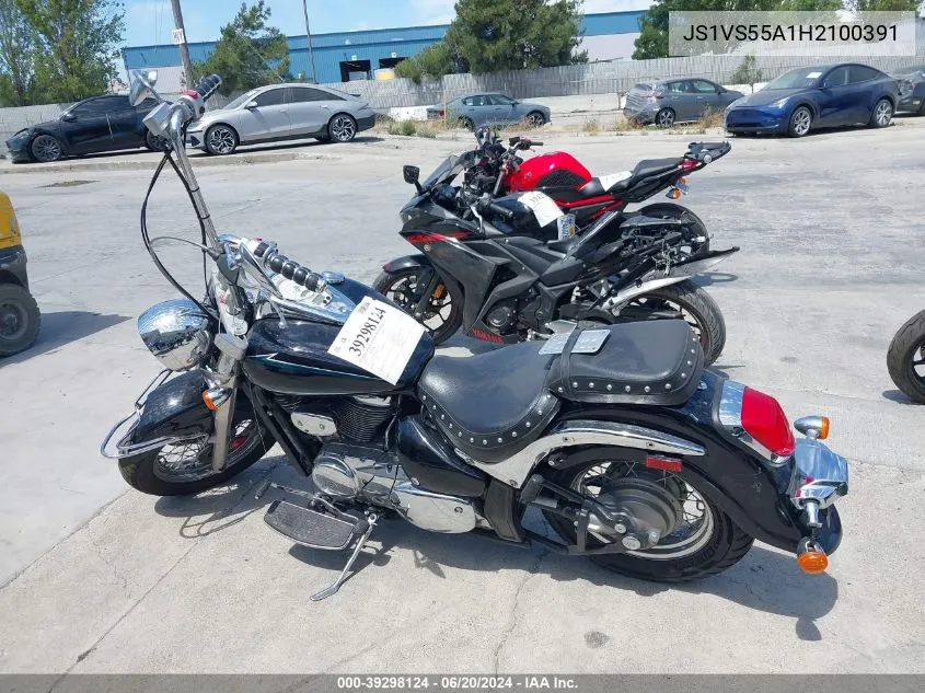 2017 Suzuki Vl800 VIN: JS1VS55A1H2100391 Lot: 39298124
