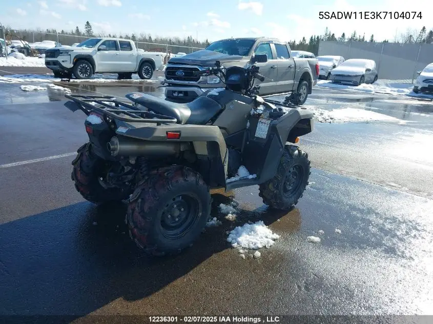 2019 Suzuki Lt-A750 Xp VIN: 5SADW11E3K7104074 Lot: 12236301