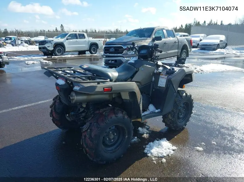 2019 Suzuki Lt-A750 Xp VIN: 5SADW11E3K7104074 Lot: 12236301