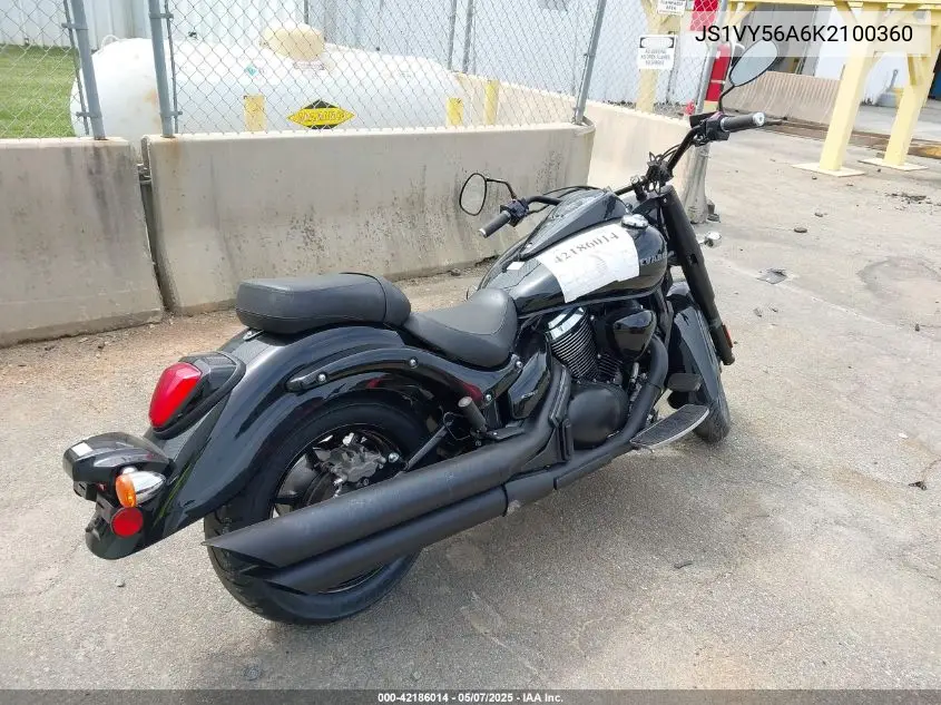 2019 Suzuki Vl1500 B/T VIN: JS1VY56A6K2100360 Lot: 42186014