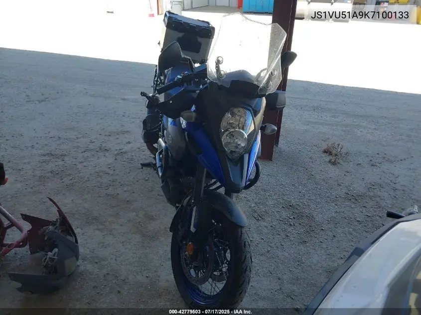 2019 Suzuki Dl1000 A/X VIN: JS1VU51A9K7100133 Lot: 42779503