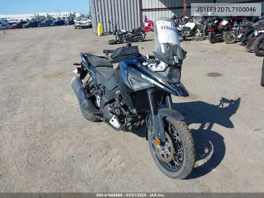 2020 Suzuki Dl1050 Rc/Rca VIN: JS1EF12D7L7100046 Lot: 41866668