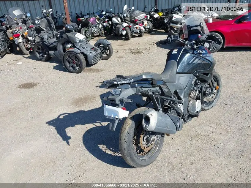 2020 Suzuki Dl1050 Rc/Rca VIN: JS1EF12D7L7100046 Lot: 41866668