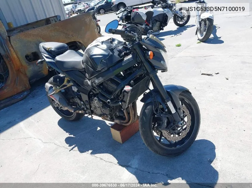 2022 Suzuki Gsx-S750 M/Z VIN: JS1C533D5N7100019 Lot: 39676530