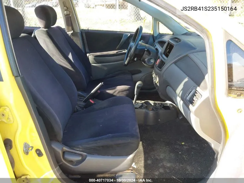 2003 Suzuki Aerio Gs VIN: JS2RB41S235150164 Lot: 40717034