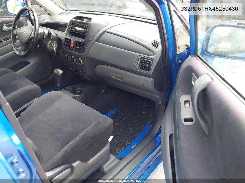 2004 Suzuki Aerio Sx VIN: JS2RD61HX45250430 Lot: 42629007