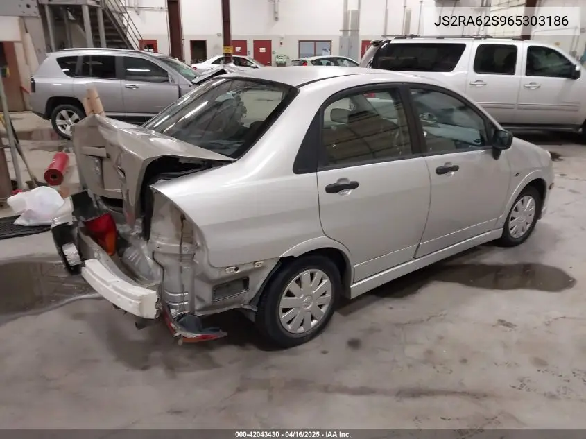 2006 Suzuki Aerio Premium VIN: JS2RA62S965303186 Lot: 42043430