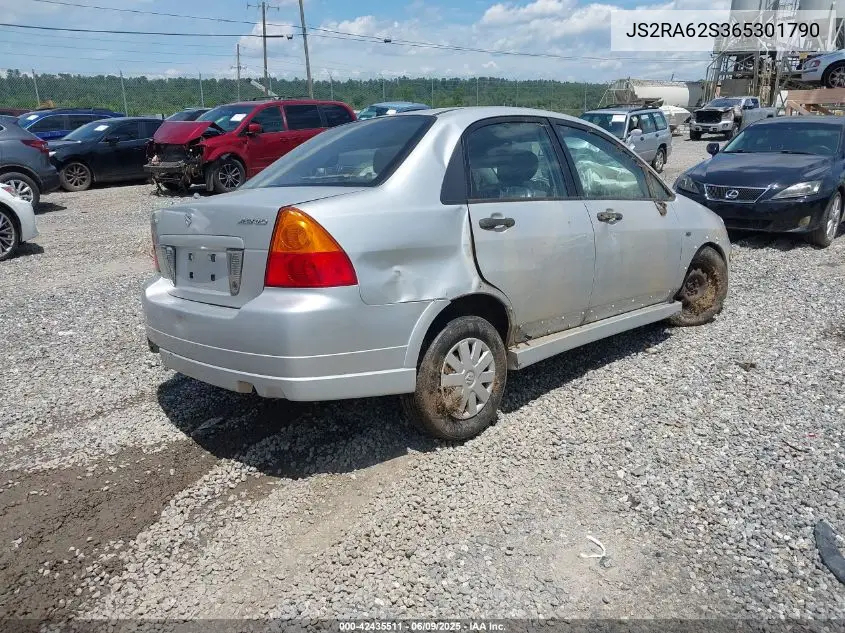 2006 Suzuki Aerio Premium VIN: JS2RA62S365301790 Lot: 42435511