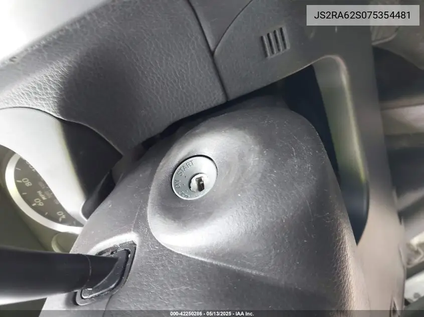 2007 Suzuki Aerio VIN: JS2RA62S075354481 Lot: 42250286