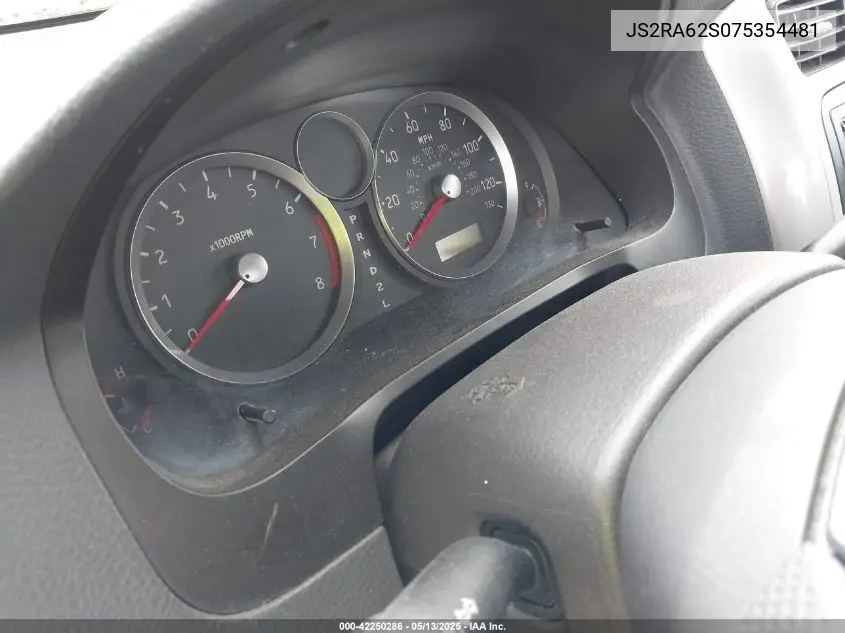 2007 Suzuki Aerio VIN: JS2RA62S075354481 Lot: 42250286
