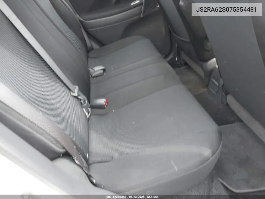 2007 Suzuki Aerio VIN: JS2RA62S075354481 Lot: 42250286