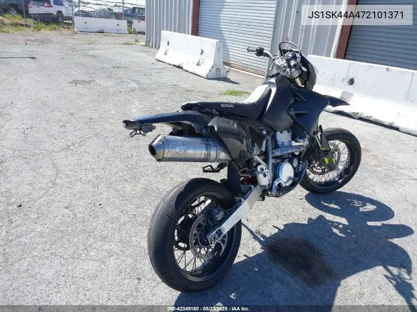 2007 Suzuki Dr-Z400 Sm VIN: JS1SK44A472101371 Lot: 42349180