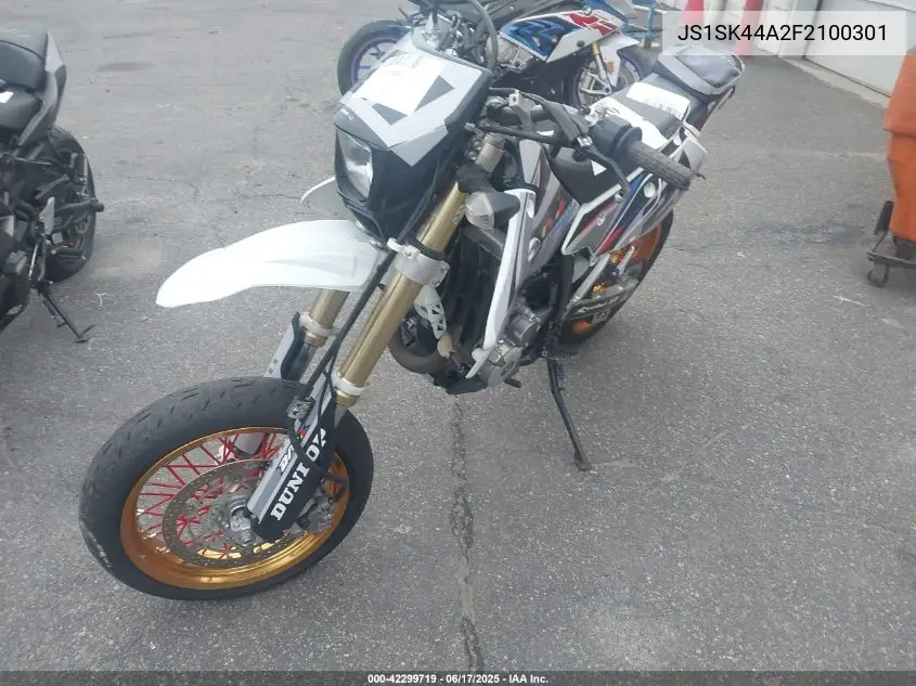 2015 Suzuki Dr-Z400 Sm VIN: JS1SK44A2F2100301 Lot: 42299719