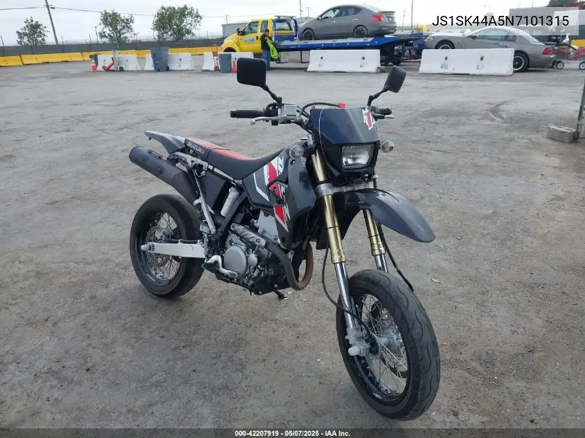 2022 Suzuki Dr-Z400 Sm VIN: JS1SK44A5N7101315 Lot: 42207919