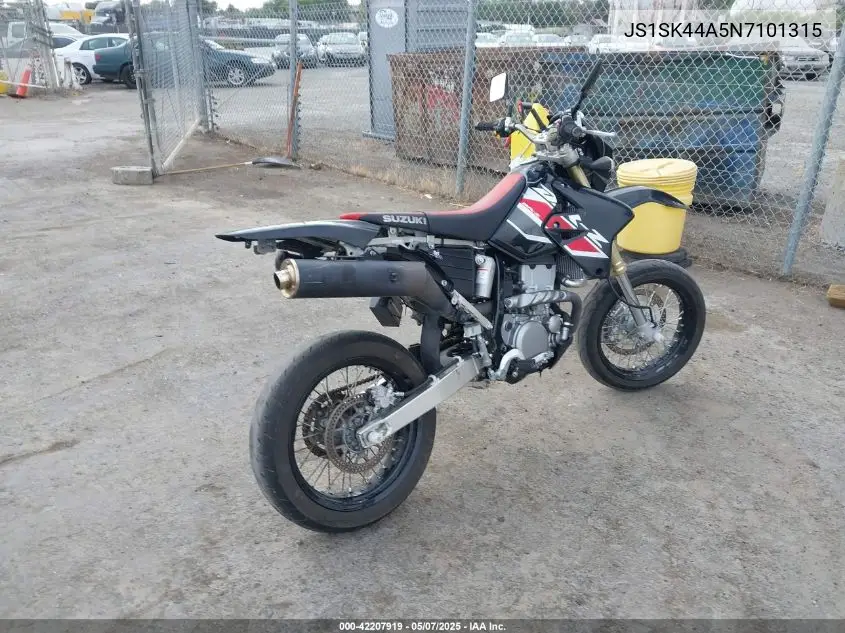 2022 Suzuki Dr-Z400 Sm VIN: JS1SK44A5N7101315 Lot: 42207919