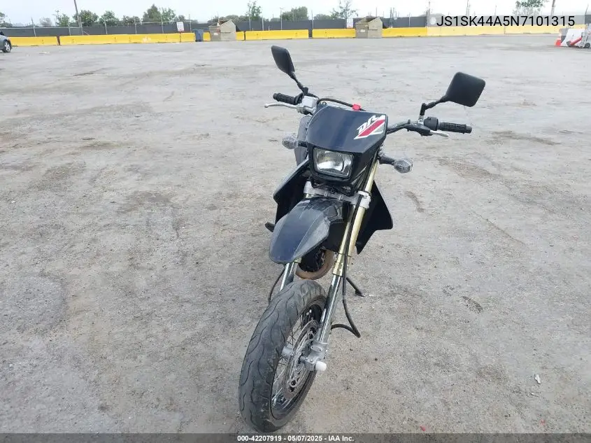 2022 Suzuki Dr-Z400 Sm VIN: JS1SK44A5N7101315 Lot: 42207919