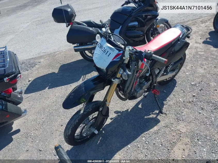 2022 Suzuki Dr-Z400 Sm VIN: JS1SK44A1N7101456 Lot: 42802611