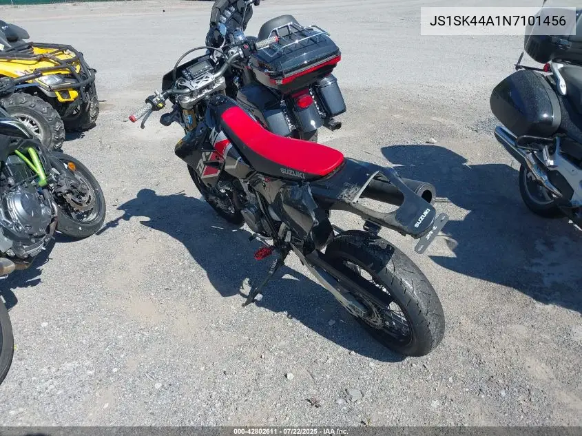2022 Suzuki Dr-Z400 Sm VIN: JS1SK44A1N7101456 Lot: 42802611