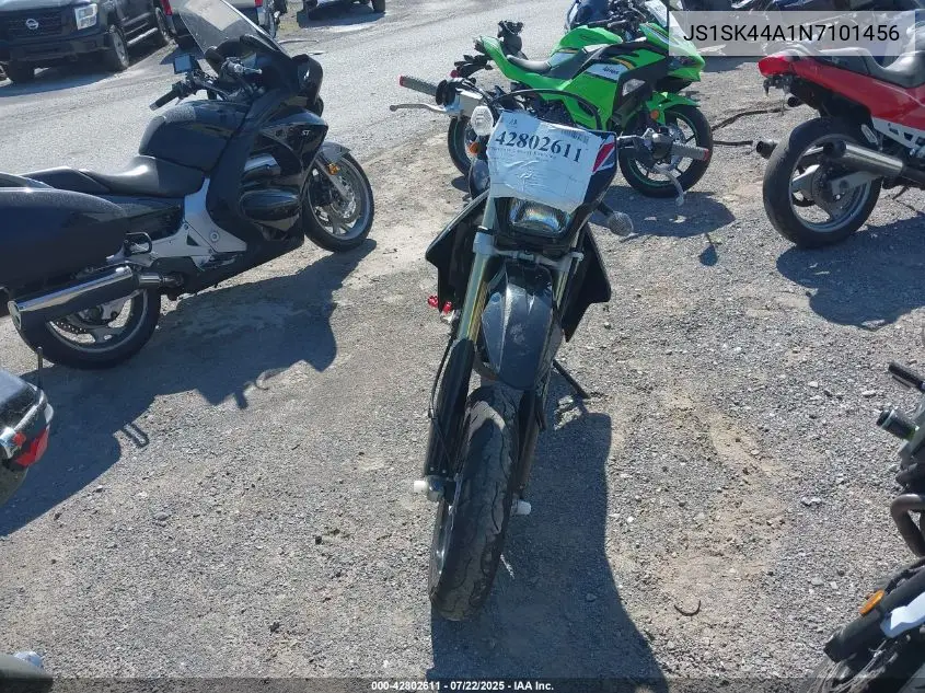 2022 Suzuki Dr-Z400 Sm VIN: JS1SK44A1N7101456 Lot: 42802611