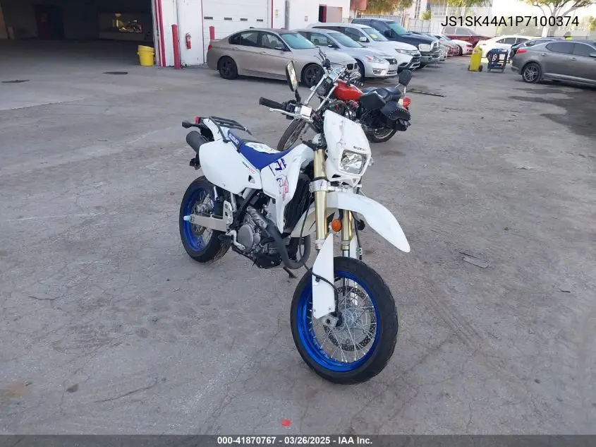 2023 Suzuki Dr-Z400 Sm VIN: JS1SK44A1P7100374 Lot: 41870767