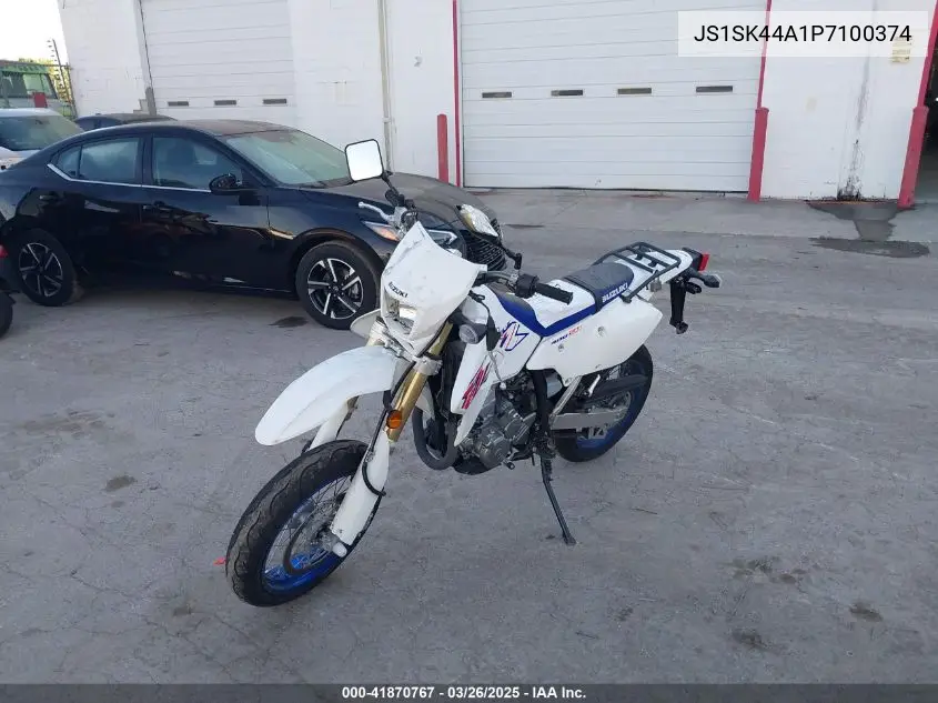 2023 Suzuki Dr-Z400 Sm VIN: JS1SK44A1P7100374 Lot: 41870767