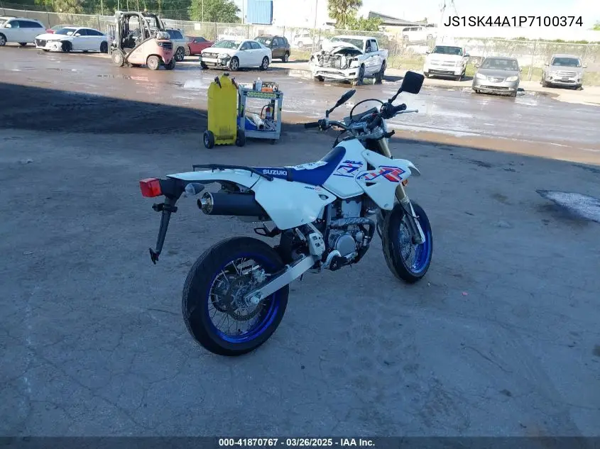 2023 Suzuki Dr-Z400 Sm VIN: JS1SK44A1P7100374 Lot: 41870767