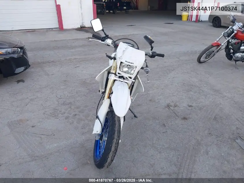 2023 Suzuki Dr-Z400 Sm VIN: JS1SK44A1P7100374 Lot: 41870767