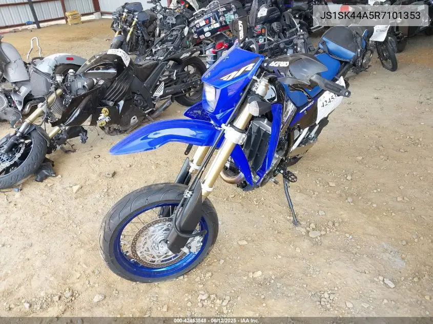 2024 Suzuki Dr-Z400 Sm VIN: JS1SK44A5R7101353 Lot: 42453548