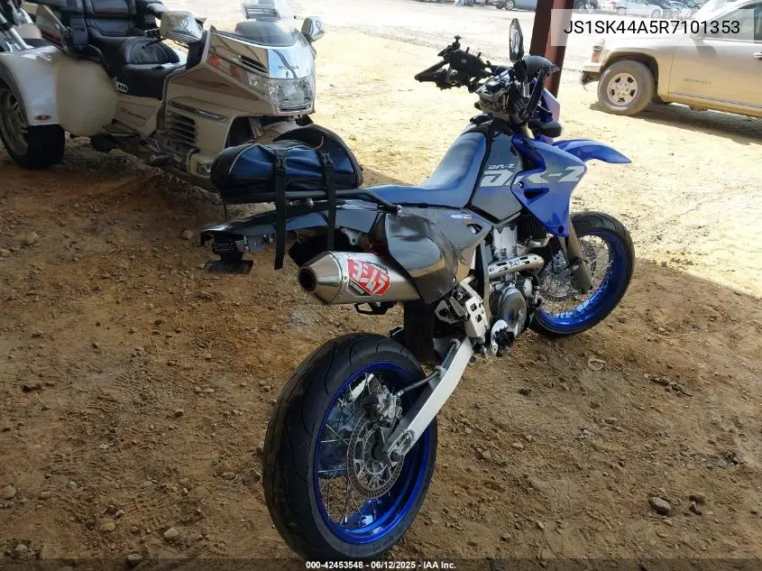 2024 Suzuki Dr-Z400 Sm VIN: JS1SK44A5R7101353 Lot: 42453548