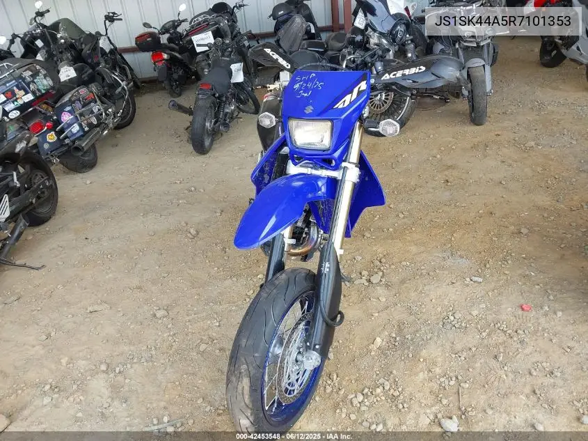 2024 Suzuki Dr-Z400 Sm VIN: JS1SK44A5R7101353 Lot: 42453548