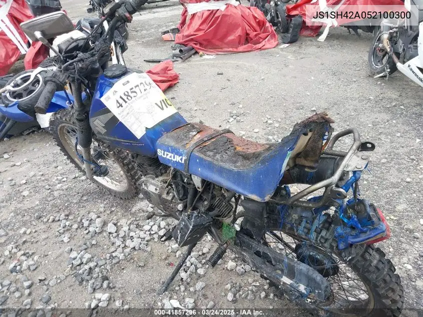 2005 Suzuki Dr200 Set VIN: JS1SH42A052100300 Lot: 41857296