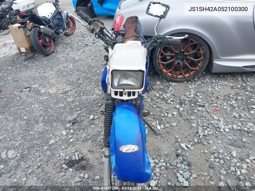 2005 Suzuki Dr200 Set VIN: JS1SH42A052100300 Lot: 41857296