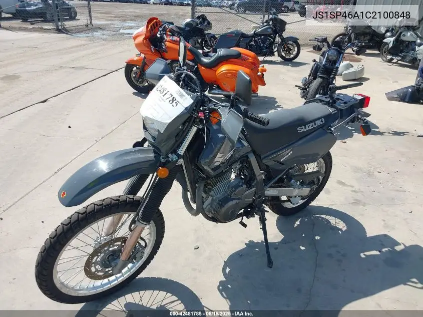 2012 Suzuki Dr650 Se VIN: JS1SP46A1C2100848 Lot: 42481785