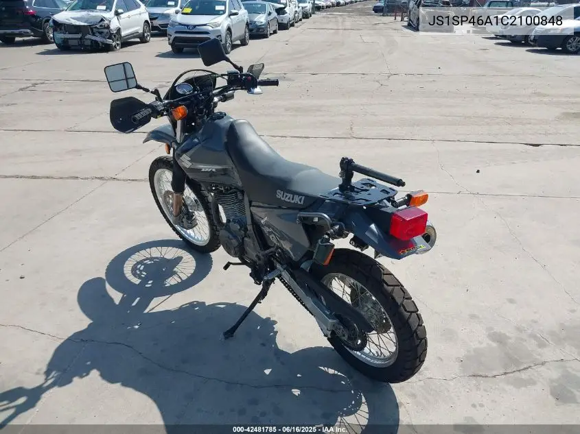 2012 Suzuki Dr650 Se VIN: JS1SP46A1C2100848 Lot: 42481785