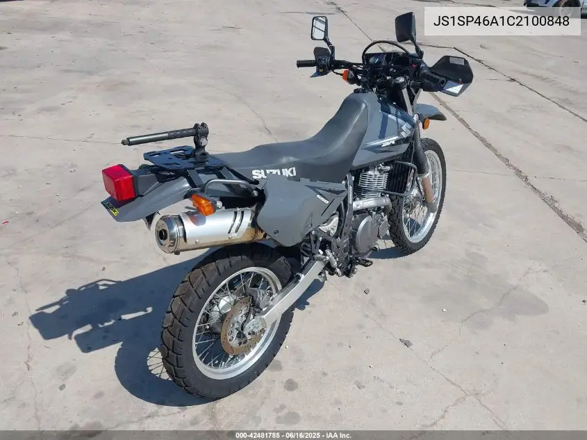 2012 Suzuki Dr650 Se VIN: JS1SP46A1C2100848 Lot: 42481785
