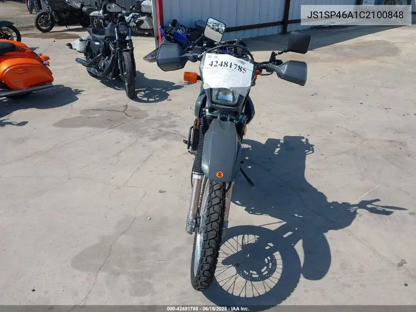 2012 Suzuki Dr650 Se VIN: JS1SP46A1C2100848 Lot: 42481785
