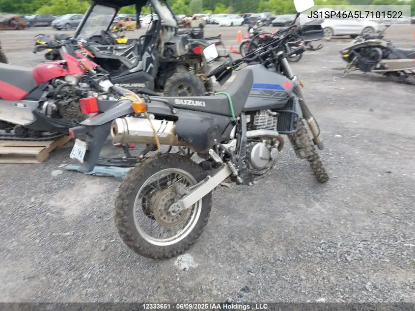 2020 Suzuki Dr650 Se VIN: JS1SP46A5L7101522 Lot: 12333651