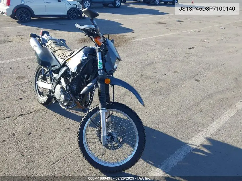 2023 Suzuki Dr650 Se VIN: JS1SP46D8P7100140 Lot: 41689495