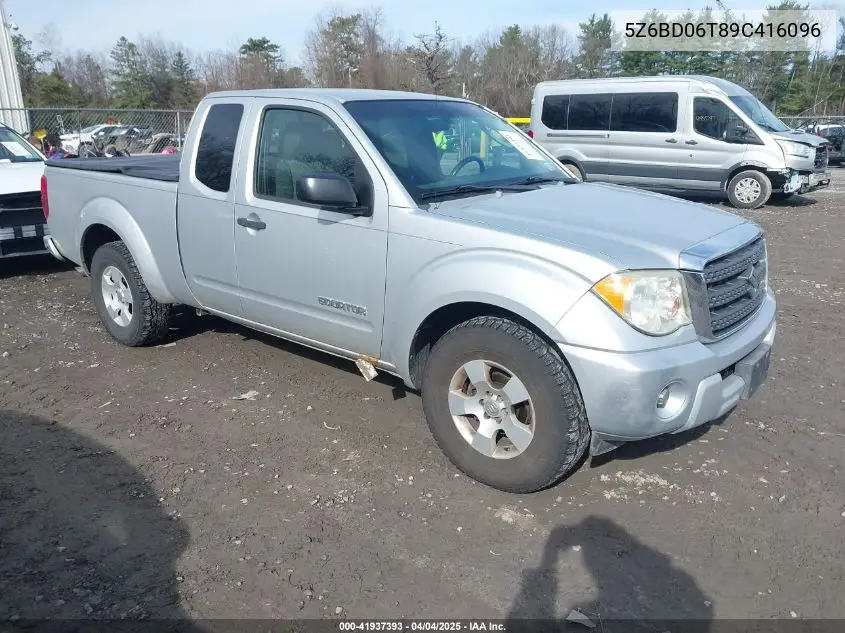 2009 Suzuki Equator Premium VIN: 5Z6BD06T89C416096 Lot: 41937393