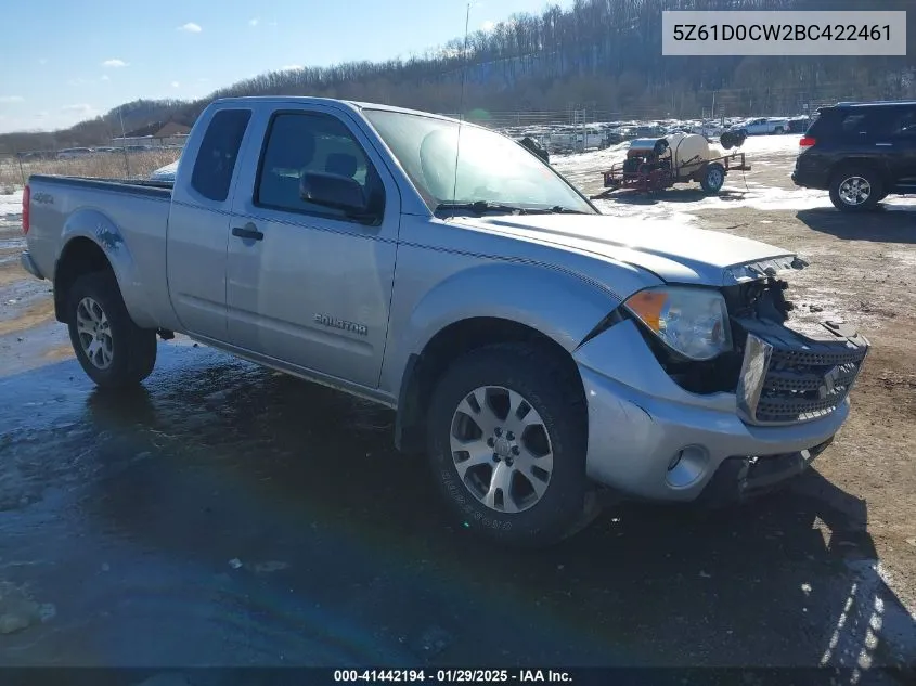 2011 Suzuki Equator Sport VIN: 5Z61D0CW2BC422461 Lot: 41442194