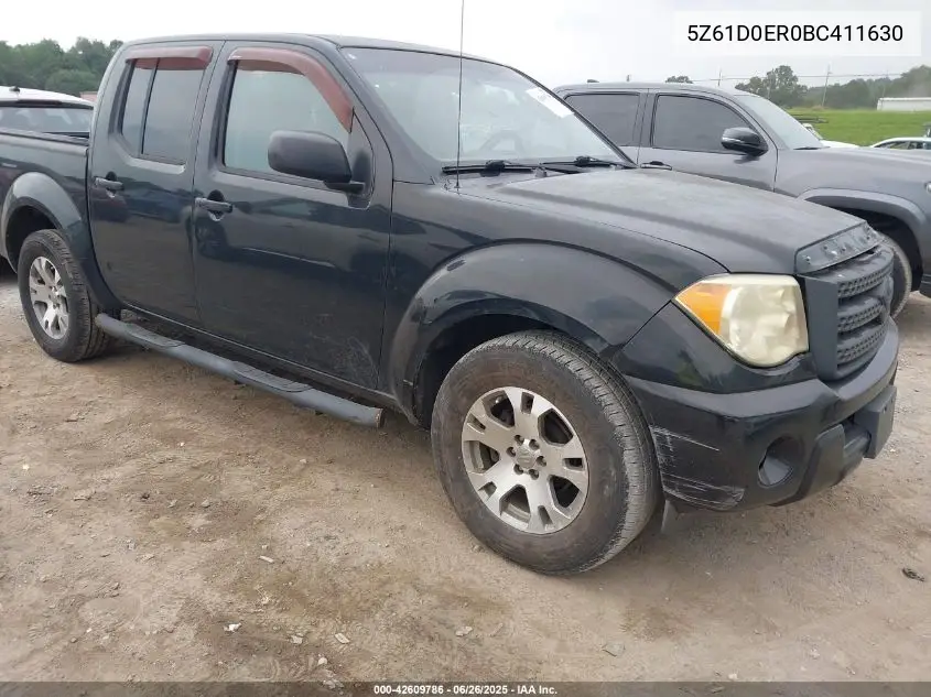 2011 Suzuki Equator Sport VIN: 5Z61D0ER0BC411630 Lot: 42609786