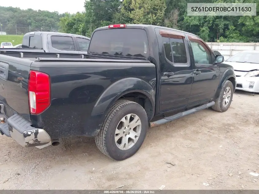 2011 Suzuki Equator Sport VIN: 5Z61D0ER0BC411630 Lot: 42609786