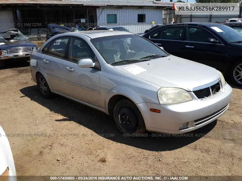 2006 Suzuki Forenza Premium VIN: KL5JJ56Z56K289917 Lot: 17450805