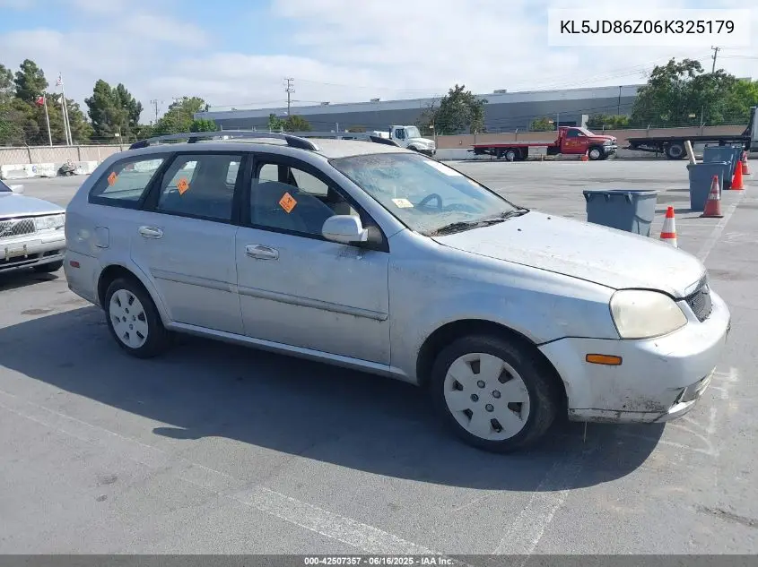 2006 Suzuki Forenza VIN: KL5JD86Z06K325179 Lot: 42507357