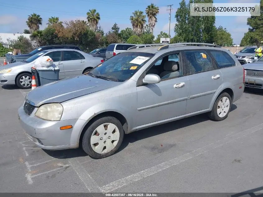 2006 Suzuki Forenza VIN: KL5JD86Z06K325179 Lot: 42507357