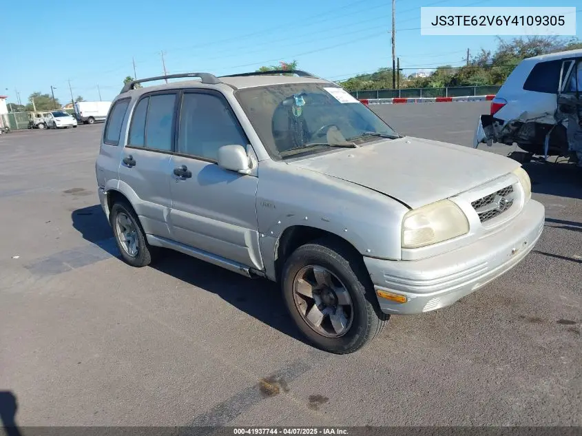 2000 Suzuki Grand Vitara Jls/Jls+/Limited VIN: JS3TE62V6Y4109305 Lot: 41937744