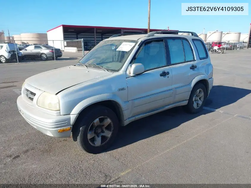 2000 Suzuki Grand Vitara Jls/Jls+/Limited VIN: JS3TE62V6Y4109305 Lot: 41937744