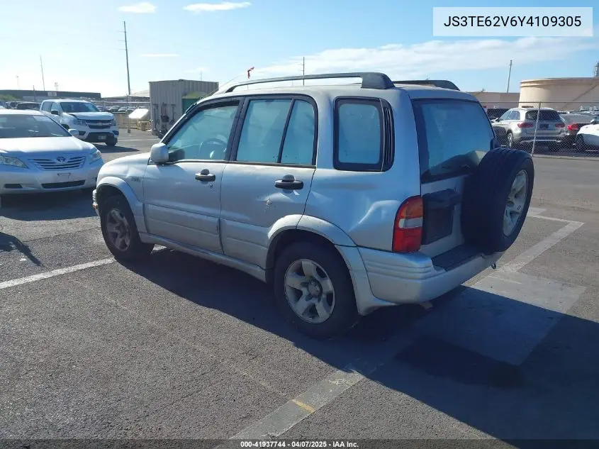 2000 Suzuki Grand Vitara Jls/Jls+/Limited VIN: JS3TE62V6Y4109305 Lot: 41937744