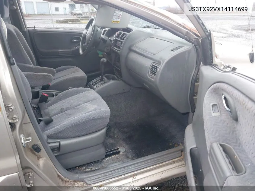 2001 Suzuki Grand Vitara Xl-7 Plus/Standard/Touring VIN: JS3TX92VX14114699 Lot: 41085552